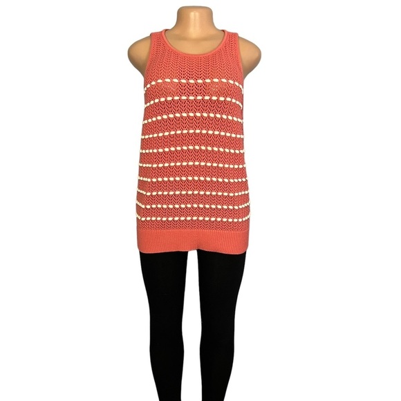 3/$30 🍂 Loft Bobble Sweater Tank Top Frosty Mocha - Picture 3 of 8